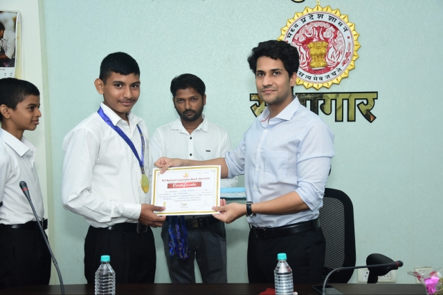 PSY Meritorious honor in Ujjain Collectorate